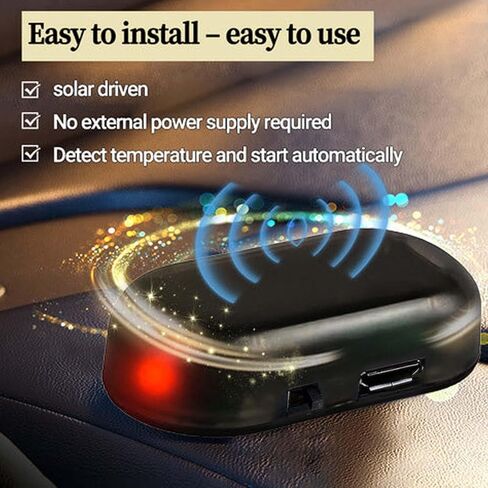 Generic Snow Deicer Portable Car Tool Windshield Snow Removal Device Solar Powered Sturdy Construction Compact Ice Remover Instrument Suitable for in Kuwait