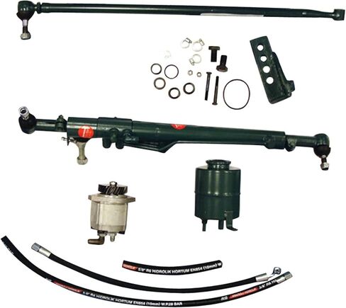 مجموعة تحويل التوجيه الكهربائية النادرة من فئة OEM المتوافقة مع Ford 4000 4600 Tractor 3-Cylinder Manual to Power Steering Kit مع قضبان ربط أسطوانة المضخة تحل محل Fd100 Pskf2 in Kuwait