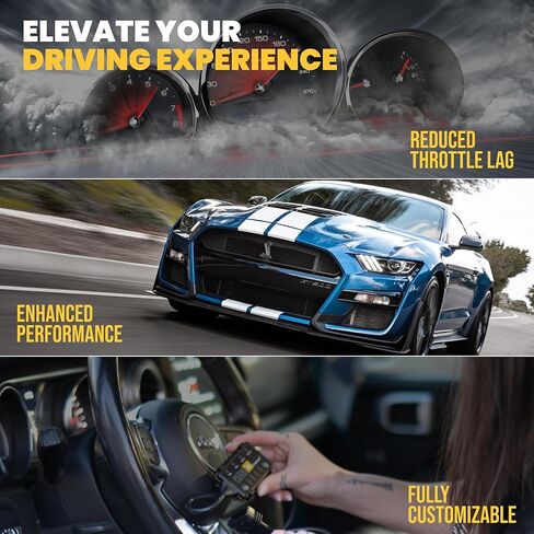 PEDAL COMMANDER for Lamborghini Urus 2018-2026 وحدة التحكم في استجابة الخانق - مضادة للسرقة، 4 أوضاع للقيادة، التحكم في التطبيق، ترقية أداء وحدة التحكم في الخانق، ملحقات Urus in Kuwait