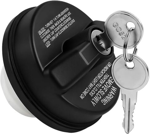 غطاء غاز لقفل السيارة، OEM # 12495845 غطاء قفل باب حشو وقود المركبات الثقيلة مع مفاتيح، ملحقات بديلة للسيارات، متوافق مع Accord Avalon Venza in Kuwait