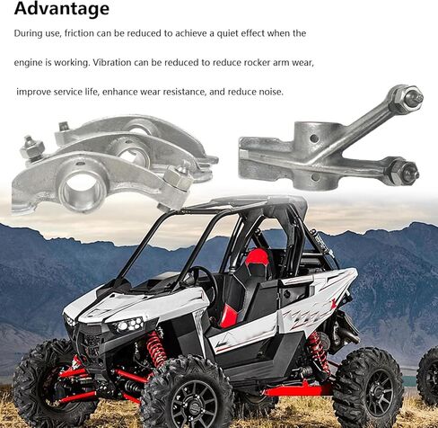 4 قطعة طقم ذراع هزاز المحرك متوافق مع Raptor 660 Rhino 660 Grizzly 660 Hisun 700cc ATV UTV EFI HS يستبدل 3YF-12161-00-00 in Kuwait