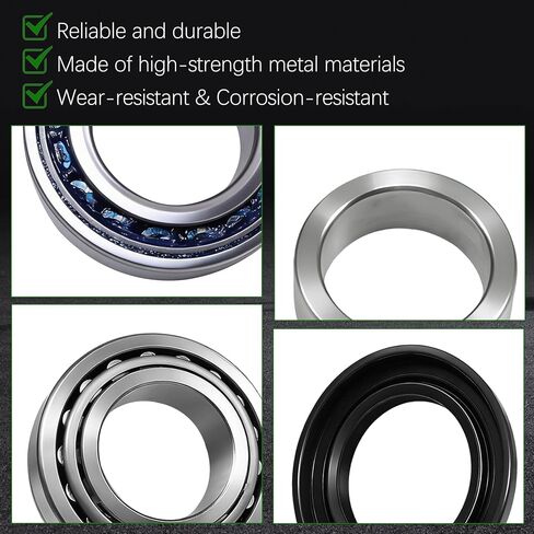 2Pcs Rear Axle Bearing Oil Seal Kit Fit for Nissan Titan 2004-2007 Frontier 2005-2017 Xterra 2006-2015,Rear Axle Shaft Wheel Bearing Inner Spacer Oil Seal Replace 43252-7S200 40210-7S210 43070-7S20 in Kuwait