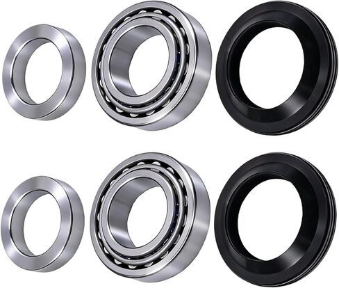 2Pcs Rear Axle Bearing Oil Seal Kit Fit for Nissan Titan 2004-2007 Frontier 2005-2017 Xterra 2006-2015,Rear Axle Shaft Wheel Bearing Inner Spacer Oil Seal Replace 43252-7S200 40210-7S210 43070-7S20 in Kuwait