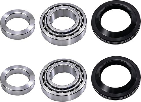 2Pcs Rear Axle Bearing Oil Seal Kit Fit for Nissan Titan 2004-2007 Frontier 2005-2017 Xterra 2006-2015,Rear Axle Shaft Wheel Bearing Inner Spacer Oil Seal Replace 43252-7S200 40210-7S210 43070-7S20 in Kuwait