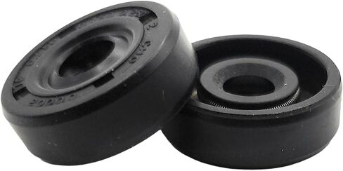 REPLACEMENTKITS.COM Brand 2pc Oil Seal 0.250" x 0.750" x 0.250" Double Lip TC Style Rotary Shaft Seal 1/4 x 3/4 x 1/4 in Kuwait