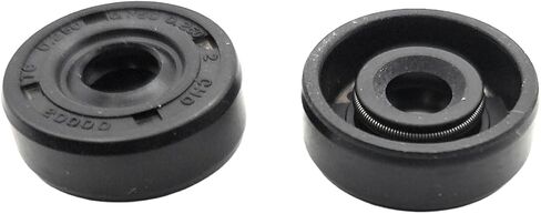 REPLACEMENTKITS.COM Brand 2pc Oil Seal 0.250" x 0.750" x 0.250" Double Lip TC Style Rotary Shaft Seal 1/4 x 3/4 x 1/4 in Kuwait