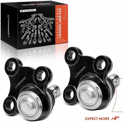 A-Premium 2 x Front Lower Ball Joint, Compatible with Hyundai Sonata 2015-2017, Tucson 2016-2021 & Kia Optima 2016-2020, Sportage 2017-2022, Without Bolts in Kuwait