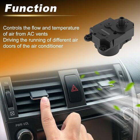 مشغل باب مزيج سخان HVAC لنيسان روج 2014-2019 لنيسان روج سبورت 2017-2022 استبدال 277494BU0A مشغل باب الهواء HVAC in Kuwait