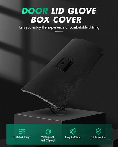 SCITOO Auto Black Door Lid Glove Box Cover Replacement Fit For For VW BORA GOLF JETTA Clasico A4 MK4 Wagon US X1 Car Console Glove Box Door Cover Lid 1J1 857 121A in Kuwait