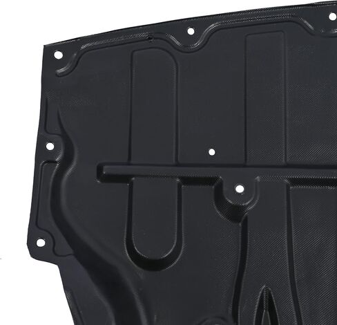 Front Lower Engine Splash Shield 75890-4GE1A Fit for Infiniti Q50 2014-2024 Q60 2017-2022, Engine Under Bottom Guard Plate Case Cover Board Mud Flaps Waterproof 17010063 758904GE1A IN1228132 in Kuwait