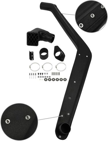 ECCPP Air Intake Snorkel Kit Fit For Mitsubishi Pajero for Montero 2 90-97 NH NK NJ V31 Air Ram Intake in Kuwait