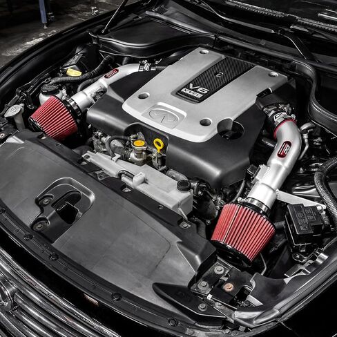 DC Sports SRI4205 Short Ram Intake System For Use With (Infiniti 07-08 G35/ 08-13 G37/14-15 Q50) in Kuwait