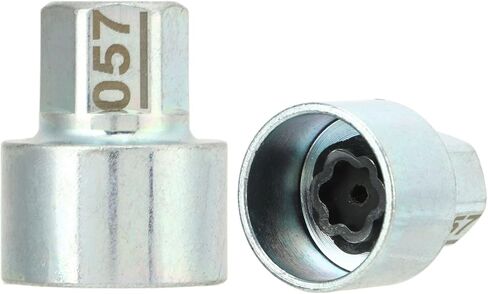 Oumefar Wheel Lock Lug Nut Remover Tool, Metal Wheel Lock Key Anti Theft Lugnut Socket Replacement for Car 1 3 5 6 7 Series X1 X2 X3 X4 X5 X6 Z4 (057) in Kuwait