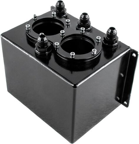 Billet High Flow Twin Surge Tank AN8 4 Ports For 044 External Fuel Pump in Kuwait