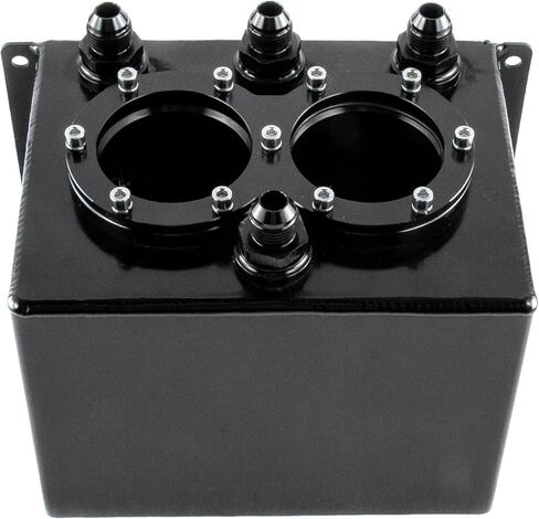Billet High Flow Twin Surge Tank AN8 4 Ports For 044 External Fuel Pump in Kuwait
