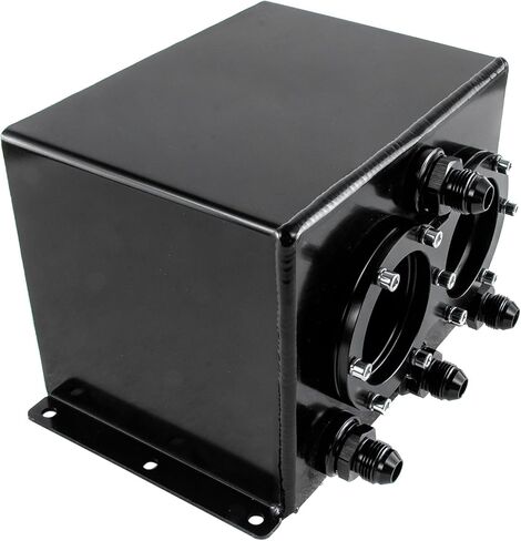 Billet High Flow Twin Surge Tank AN8 4 Ports For 044 External Fuel Pump in Kuwait