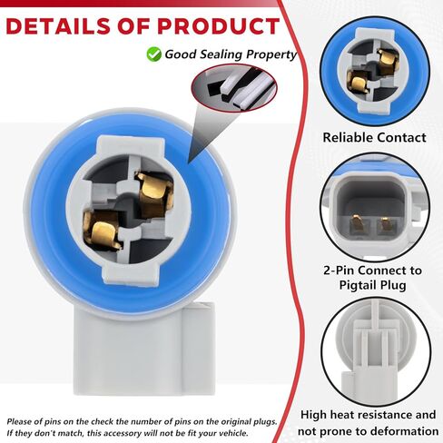 Fit for Dodge Ram Tail Light Socket Holder Kit with Lamp Bulb for Ram 1500/2500/3500 OE 68226719AA 68046629AA in Kuwait