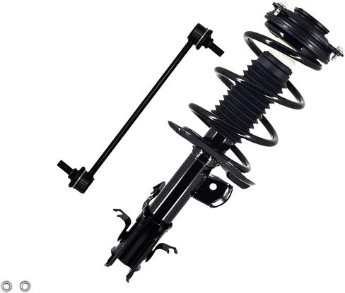PM Auto Front Left Sway Bar Link-Quick Complete Strut-Coil Spring Assembly متوافق مع 2013 Nissan Sentra in Kuwait