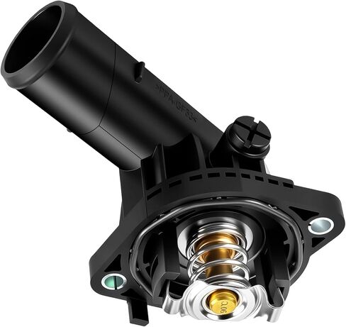 902-3115 Thermostat Housing Assembly, Engine Coolant Thermostat Housing with Gasket Seal Fits for 2018 2017 2016 2015 2014 Ram 1500 & 2022 2021 2020 2019 Ram 1500 Classic 3.6L 4893865AC 4893865AA in Kuwait