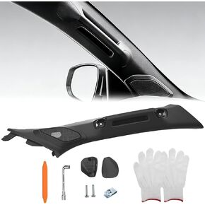 Driver Side A-Pillar Grab Handle Compatible with 2024-2026 Toyota Tacoma 4th Gen OEM Texture,Color & Structure Matches Passenger Side,Sturdy,No Creaking,Drilling,Airbag Safe,Easy Installation in Saudi Arabia