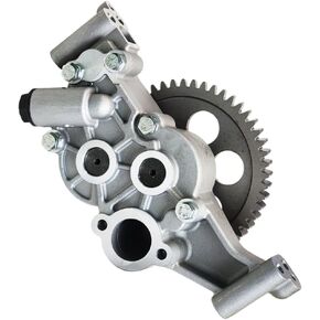 Oil Pump, Compatible with Doosan/Daewoo DX340 DX300LC DX340LC DL08 Engine, Standard Replacement Part 65.05100-6052B, Heavy Duty Excavator Engine Component in Kuwait