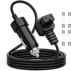 12V Fridge Power Cord 24V Compatible with Alpicool Bodega Euhomy BougeRV ARB Dometic ICECO Setpower JoyTutus F40C4TMP 12V Portable Fridge Plug Car Refrigerator DC Power Cable in Kuwait