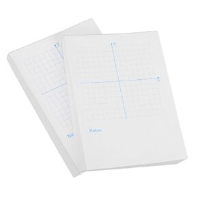 PRETYZOOM Graphing Notebook for Math Practice – 2 Books Multi-use Xy Coordinate Notepads Grid Paper for Math Drawing and Data Recording in School and Office in Kuwait