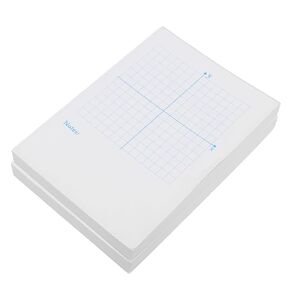 VINTORKY Graph Grid Paper Notebook 2pcs, Multi-use Xy Coordinate Math Drawing Sheets for Practice, Graphing Notepad for School and Office Use in Kuwait