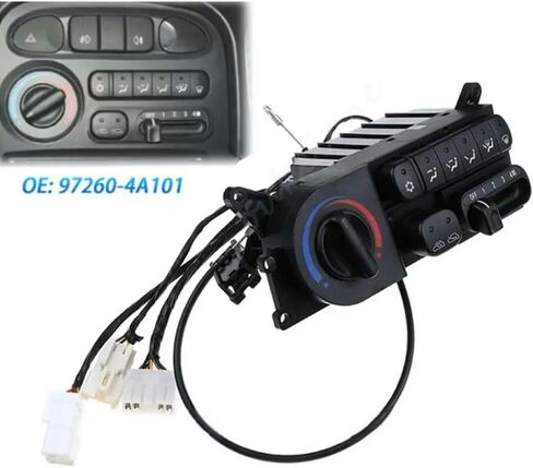 سيارة تكييف الهواء لوحة التحكم الجمعية AC التبديل أجزاء لشركة هيونداي Starex H1 i800 Libero 97260-4A101 972604A101 in Kuwait