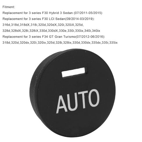 Air Condition AUTO Button, Replacement Panel Switch for 3 Series and 4 Series F83, with ABS Material, in Kuwait
