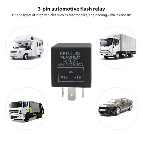 New 3-Pin Car Flasher Relay Work for 2017 Hyundai Elantra GL Sedan 4-Door 2.0L 1999CC l4 Gas DOHC Naturally Aspirated in Kuwait