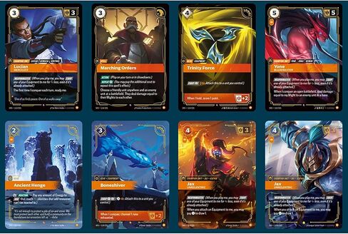 Riftbound: League of Legends TCG Spiritforged - شاشة عرض معززة - 24 حزمة معززة (14 بطاقة لكل واحدة)، لعبة بطاقات التداول على سطح السفينة، متنوعة عشوائيًا in Kuwait