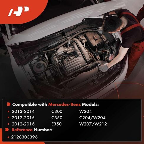 A-Premium HVAC Heater Hose Pipe Line Assembly Compatible with Mercedes-Benz W204 Series C300 2013-2014, C204/W204 Series C350 2012-2015, W207/W212 Series E350 2012-2016 in Kuwait