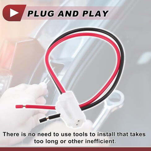 Motoforti 2Set Backup Reverse Socket Wiring for Toyota Camry 12-15 No.9007560063 Lamp Bulb Pigtail Connector Harness W/Wire Connectorx2 Heat Shrink Terminalx4 in Kuwait