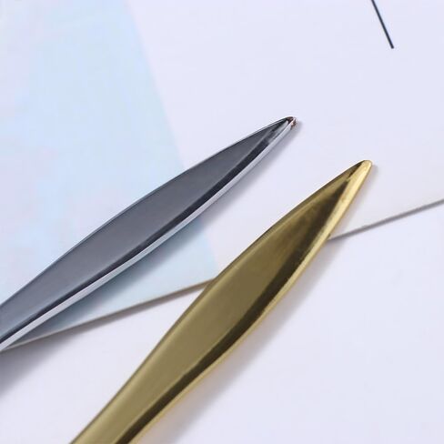 2 Pcs Gold Red Letter Opener Creative Portable Cut Paper Tool Wooden Handle Letter Student Stationery DIY Crafts Tool Envelopes Opener, Letter Openers, Cutting for Measuring Devices in Kuwait