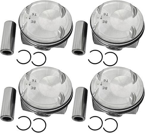 STD Engine Piston & Rings Set Fits for 2012-2022 Kia Cee'd Forte Optima Hyundai Accent Elantra i30 Soul G4FJ 1.6L Turbo Engine, Replace 23041-2BCA0, 23041-2BAC0 in Kuwait