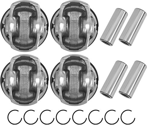 STD Engine Piston & Rings Set Fits for 2012-2022 Kia Cee'd Forte Optima Hyundai Accent Elantra i30 Soul G4FJ 1.6L Turbo Engine, Replace 23041-2BCA0, 23041-2BAC0 in Kuwait