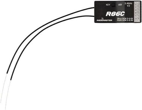 جهاز استقبال Radiomaster R86C V2 6ch SFHSS متوافق مع PWM Sbus in Kuwait