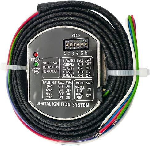 EPSIRMP Programmable Ignition Module 53644 Compatible for Harley Big Twin 1970-1999 & Sportster 1971-2003 (Except 1200S) for S&S Ultima RevTech Carb Engines 53-644 (Black) in Kuwait