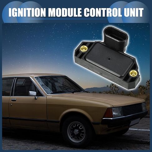 Ignition Control Module, Inner Ignition Module Control Unit No.10482803/16201599 for GMC P30 VAN V6 4.3L 1996-1999 ABS Black, 1 Pc in Kuwait