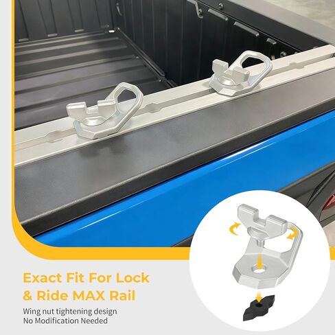 M MATI 4 قطع Lock & Ride MAX D-Rings لـ Polaris X-pedition XP Adventure EPS Ultimate Premium North-Star Ranger Crew X-D 1500 2024-2025 2890894 2889620 in Kuwait