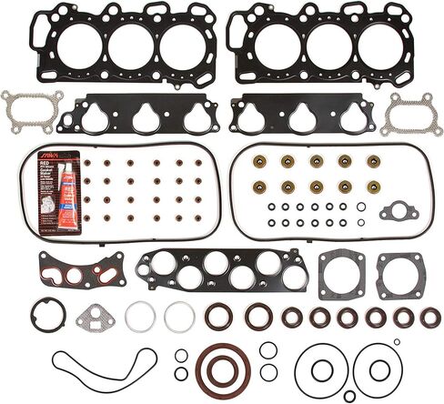 مجموعة حشية كاملة Evergreen FS44044 تناسب 03-07 Honda Accord V6 3.0 SOHC J30A4 J30A5 in Kuwait
