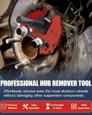 Wheel Bearing Removal Tool, Wheel Hub Removal Tool Hub Bearing Puller with Carrying Case for Most 5 6 8 Lug Hub Assemblies On Cars Or Trucks in Kuwait