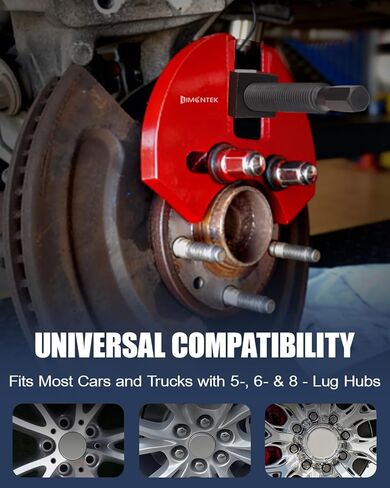 Wheel Bearing Removal Tool, Wheel Hub Removal Tool Hub Bearing Puller with Carrying Case for Most 5 6 8 Lug Hub Assemblies On Cars Or Trucks in Kuwait