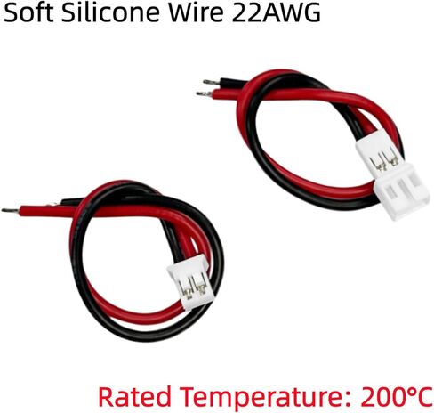 5 أزواج JST-PH 2.0 JST موصل قابس 2 دبوس الذكور و موصل سالب كابل للبطارية JJRC H36 H67 شفرة Inductrix E010 in Kuwait
