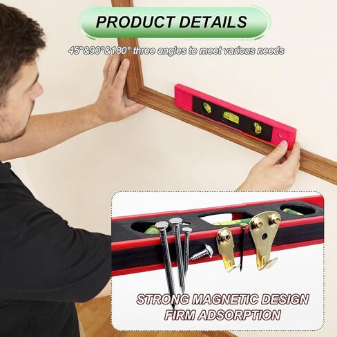 281PCS Picture Hanging Kit,Hammer and Nails Set with Hooks, D Ring,Wire, Wall Hanging Kit,Magnetic Level and Small Claw Hammer Mirror Hanging Kit with Heavy Duty Picture Hanging in Kuwait