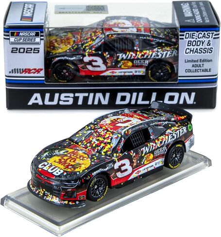 Austin Dillon 2025 Richmond Race Win ARC Chassis Diecast Car 1:64 Scale in Kuwait