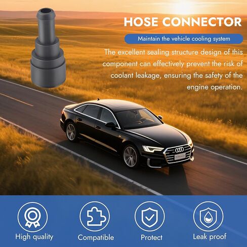 2 PCS Heater Hose Connector 800-409 Upgrade,3/4" Tube x 5/8" Hose HVAC Heater Core Coolant Connector Fitting,Replacement for Chevy Silverado Suburban Tahoe GMC Sierra Yukon Cadillac Escalade 1500 2500 in Kuwait