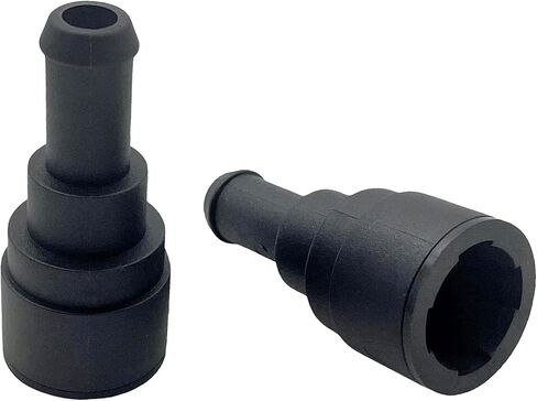 2 PCS Heater Hose Connector 800-409 Upgrade,3/4" Tube x 5/8" Hose HVAC Heater Core Coolant Connector Fitting,Replacement for Chevy Silverado Suburban Tahoe GMC Sierra Yukon Cadillac Escalade 1500 2500 in Kuwait