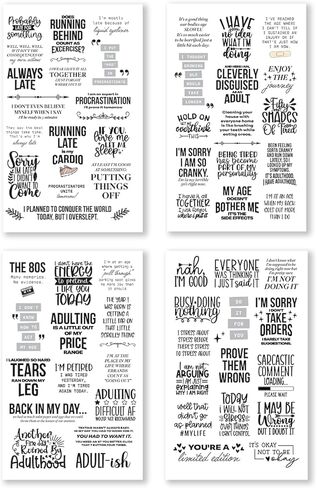 There is a Quote for That – Funny, Witty & Inspirational Planner Sticker Book for Adults – Bold Typography Stickers for Journals, Scrapbooks, and Bullet Planning in Kuwait
